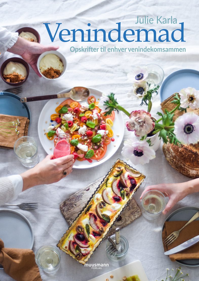Venindemad Opskrifter til enhver venindekomsammen Julie Karla Muusmann Forlag