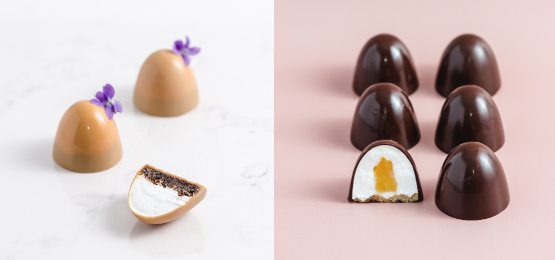 Flødeboller, temperering af chokolade, Chokoladehåndbogen, Muusmann Forlag