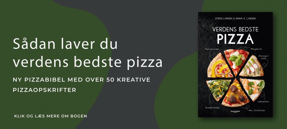 Verdens bedste pizza Steen Larsen Emma K Larsen Muusmann forlag
