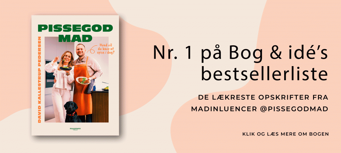 Pissegodmad nr 1 bestseller - muusmann forlag - David Kallestrup Pedersen