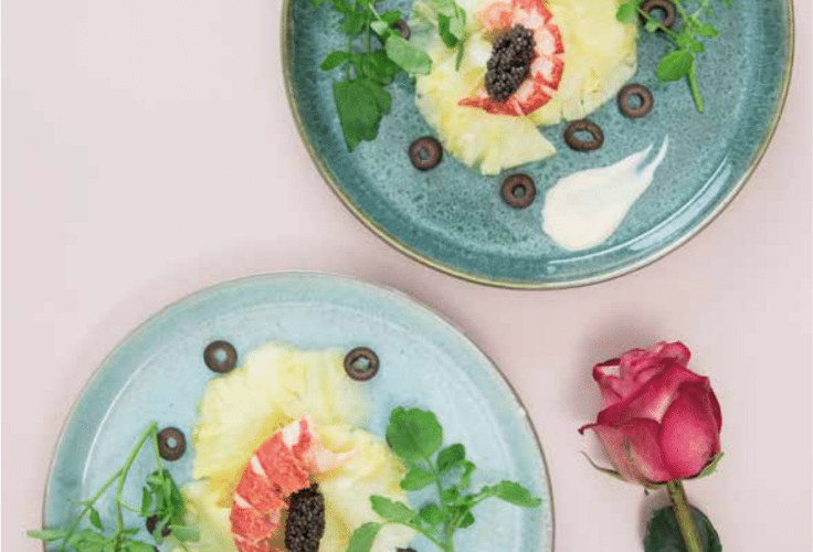 Forret - ananas capacio